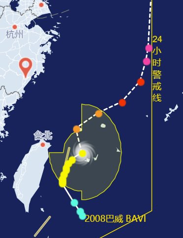 台风巴威的最新路径报告，动态分析及其影响